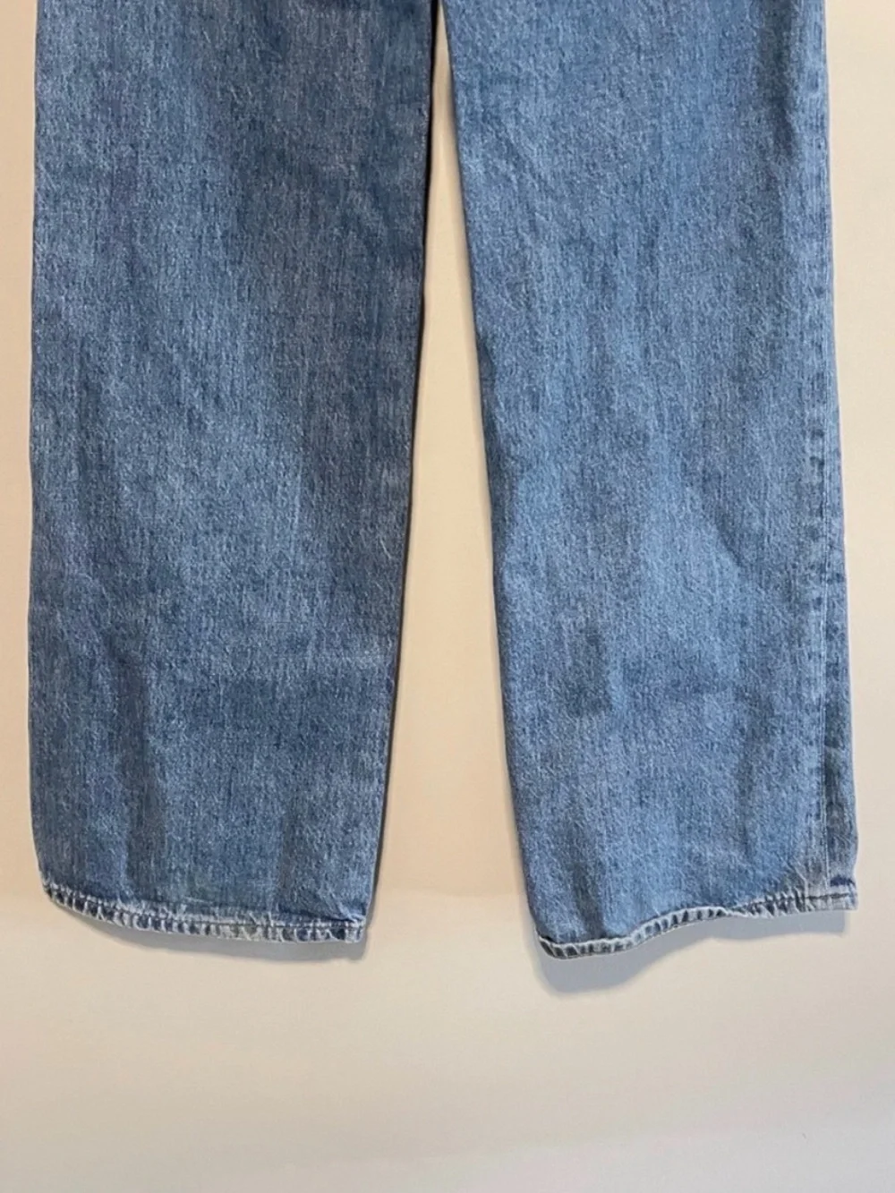 Citizens of Humanity Annina Wide Leg Cotton Denim Jeans Size 25 Blue
